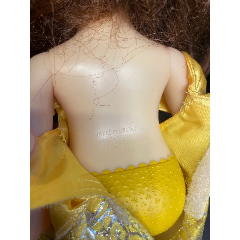 Disney Princess Belle Jakks Pacific Doll 14in & Sofia the First Doll Yellow‎